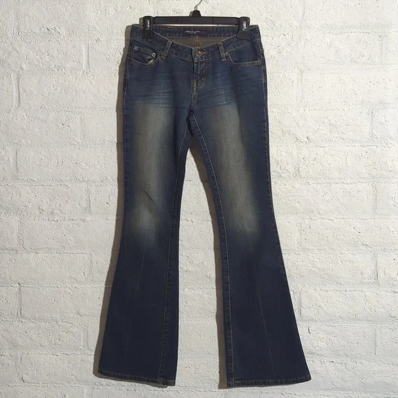 Y2K American Eagle Low Rise Flare Jeans - Picture 2 of 10